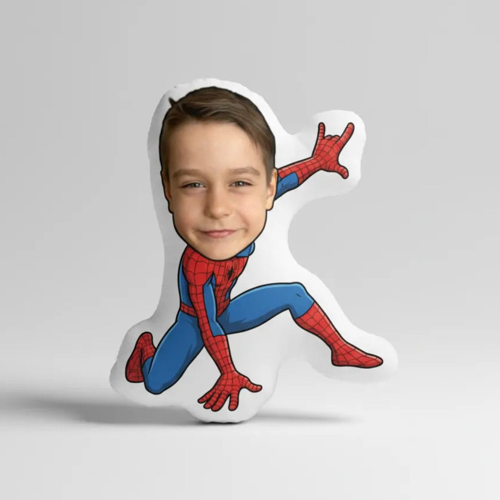 spiderman custom shaped pillow