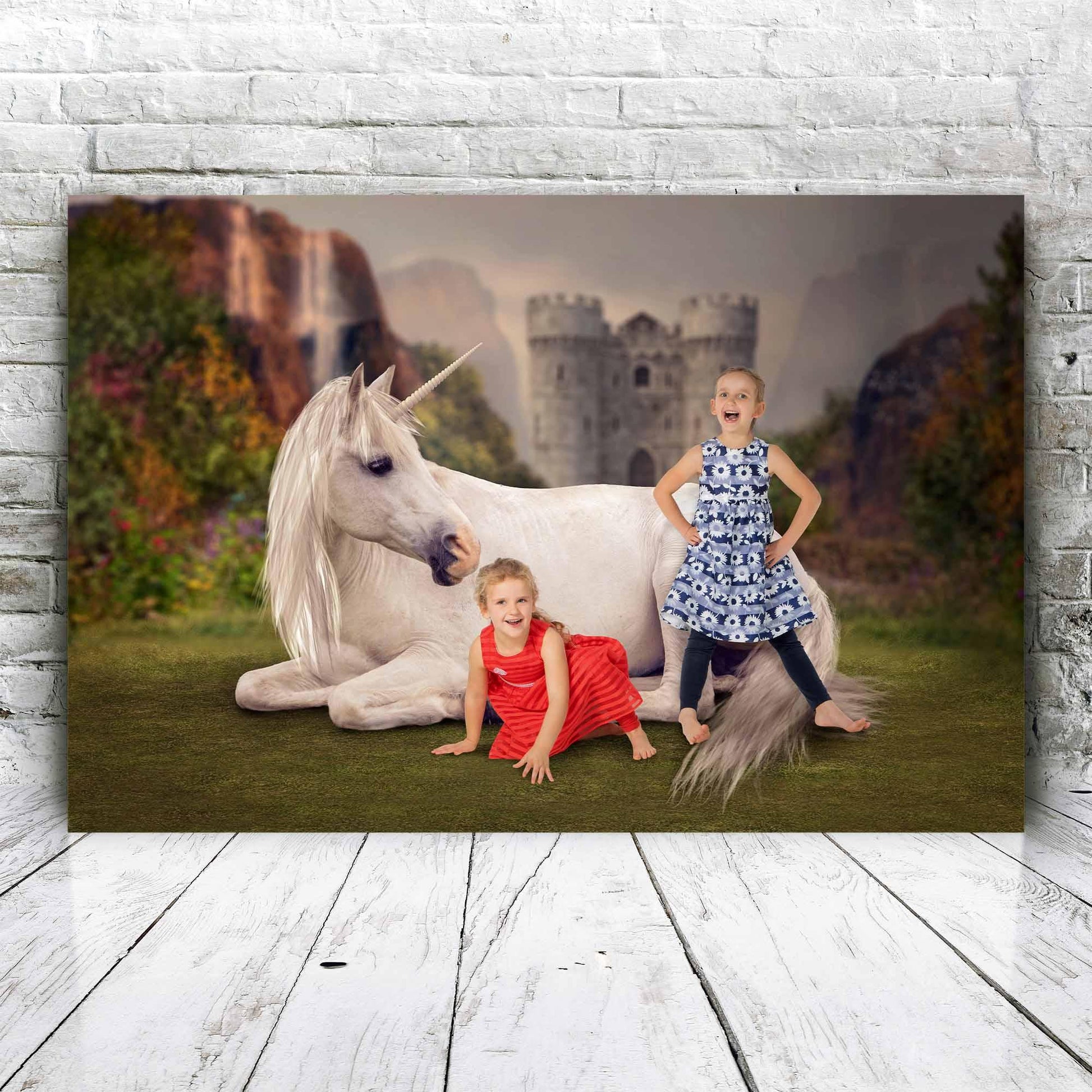 Unicorn Castle - Custom Portrait - Fabulous Portrait