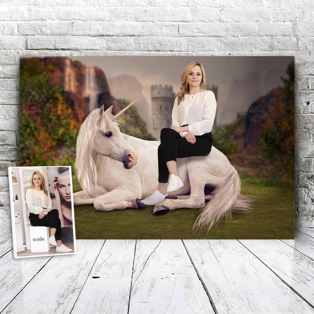 Unicorn Castle - Custom Portrait - Fabulous Portrait