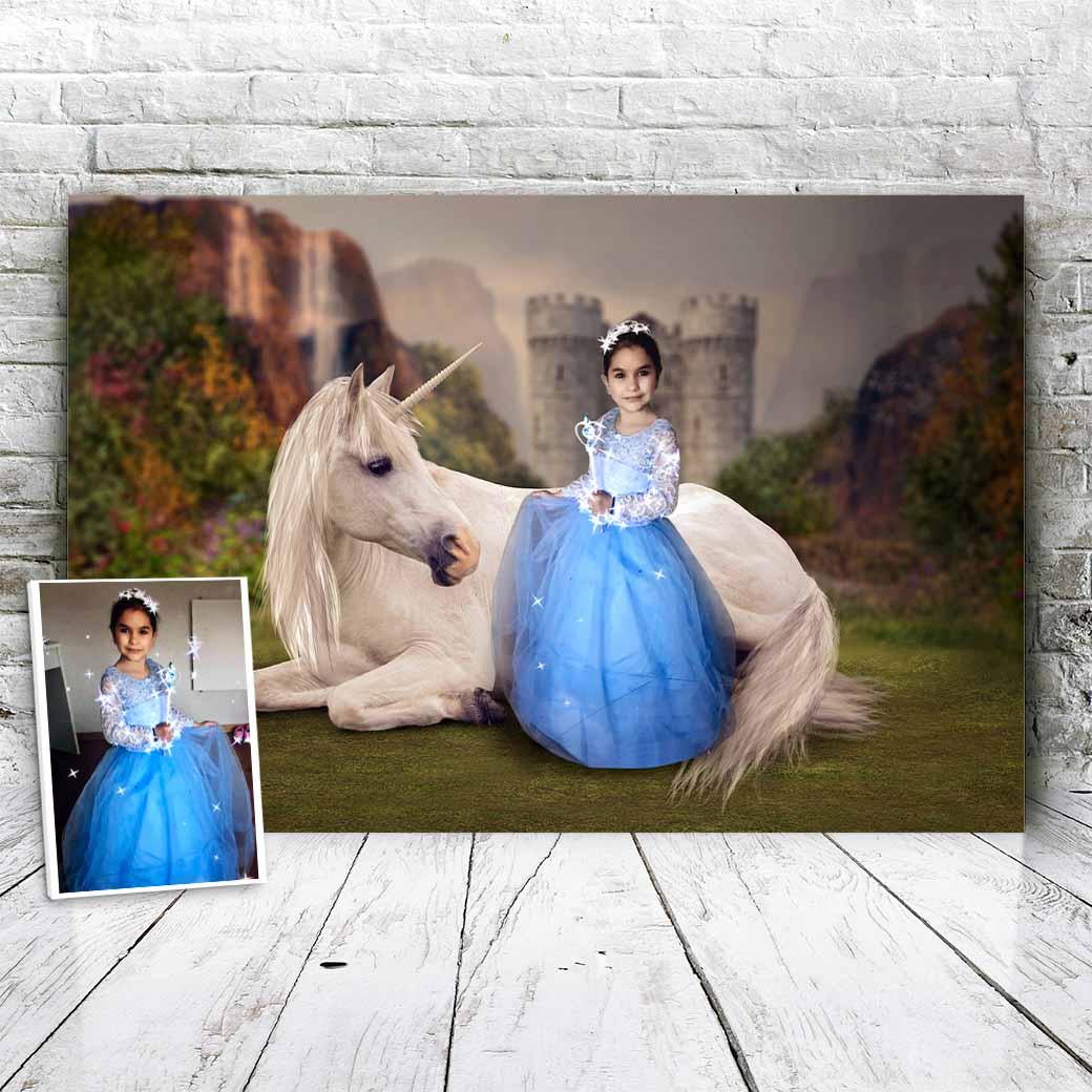 Unicorn Castle - Custom Portrait - Fabulous Portrait