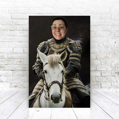 Knight on a Horse - Adult Portrait