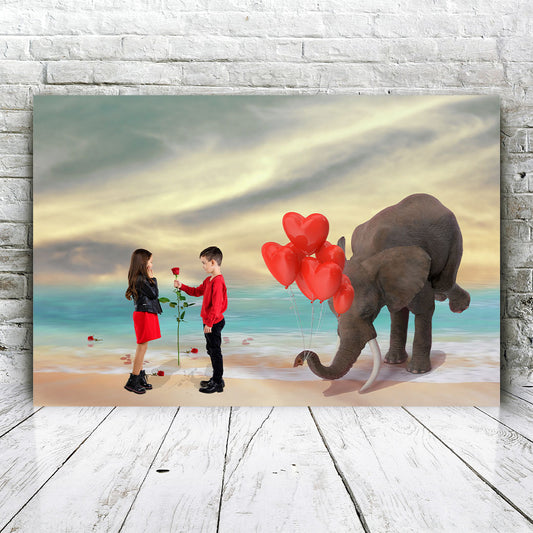 Loving Elephant